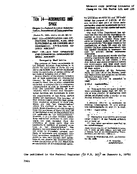 PART 121 AMENDMENTS 12156