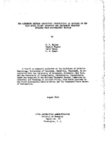 The Agreement between Inspectors Observations as Recorded on the Ohio State Flight Inventory and Instrument Readings Obtained from Photographic Records