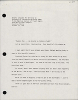 Remarks Prepared for Delivery by Secretary of Transportation Brock Adams to the American Society of Travel Agents 48th World Travel Congress