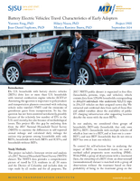 Battery Electric Vehicles Travel Characteristics of Early Adopters Brief