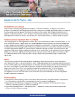 Highway Construction Workforce Partnership Strategic Workforce Development Learning from the Pilot Programs  Idaho