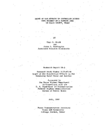Right of Way Effects of Controlled Access Type Highway on a Farming Area in Ellis County Texas