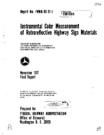 Instrumental Color Measurement of Retroreflective Highway Sign Materials