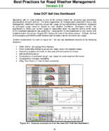 Best Practices for Road Weather Management Version 30 Iowa DOT Salt Use Dashboard