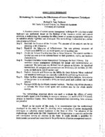 Methodology for assessing the effectiveness of access management techniques  executive summary