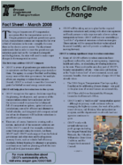 Fact Sheet Efforts on Climate Change