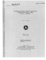An Analysis of Radio Frequency Surveillance Systems for Air Traffic Control Volume II Appendixes