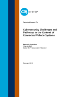 Cybersecurity Challenges and Pathways in the Context of Connected Vehicle Systems