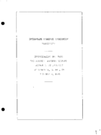 Interstate Commerce Commision Report of the Accident  Investigation Occuring on the SOUTHERN PACIFIC RAILROAD CASSALIA CALF