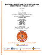 Assessing Bike Suitability of Transportation Infrastructure Segments