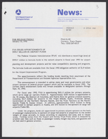 FAA News Releases 1992