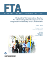 Evaluating Transportation Equity An Intermetropolitan Comparison of Regional Accessibility and Urban Form