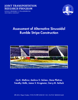 Assessment of Alternative Sinusoidal Rumble Stripe Construction