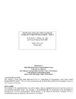Identification of expansive soils using remote sensing and insitu field measurements  phase I