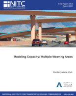 Modeling Capacity Multiple Weaving Areas