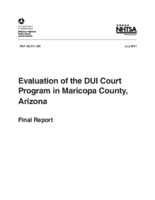Evaluation of the DUI Court Program in Maricopa County Arizona