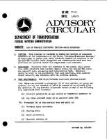 AC 9147 Use of Portable Electronic Devices  Radio Receivers