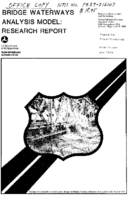 Bridge Waterways Analysis Model Research Report
