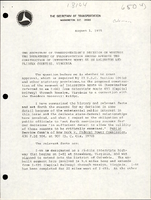 The Secretary of Transportations Decision on Whether the Department of Transportation Should Approve the Construction of Interstate Route 66 in Arlington and Fairfax Counties