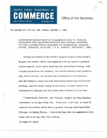 Secretary of Commerce John T Connor Speeches October 1965