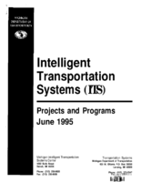 Intelligent Transportation Systems ITS Projects And Programs 199506