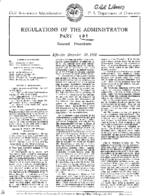 Part 405 Regulations Of The Administrator General Procedures