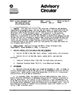AC 257851A Flight Attendant Seat and Torso Restraint System Installations