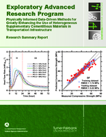 Physically Informed DataDriven Methods for Greatly Enhancing the Use of Heterogeneous Supplementary Cementitious Materials in Transportation Infrastructure