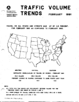 Traffic Volume Trends February 1991