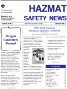 HazMat Safety News  Volume 96 Number 1 Summer 1996