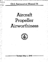 CAM 14 Aircraft Propeller Airworthiness 1946