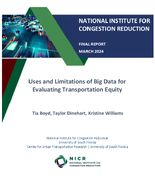 Uses and Limitations of Big Data for Evaluating Transportation Equity