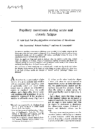 Pupillary movements during acute and chronic fatigue  a new test for the objective evaluation of tiredness