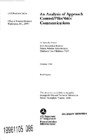 An Analysis of Approach ControlPilot Voice Communications