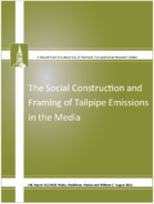 The Social Construction and Framing of Tailpipe Emissions in the Media