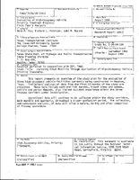 Evaluation of HighOccupancy Vehicle Priority Treatment Projects First Years Analysis
