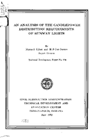 An Analysis of the Candlepower Distribution Requirements of Runway Lights