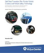 Safe Fleet Transition Plan Private Vehicle Crashes and Vehicle Safety Technology