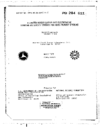 A Limited Investigation into Regenerative Braking and Energy Storage for Mass Transit Systems