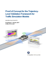 Proof of Concept for the TrajectoryLevel Validation Framework for Traffic Simulation Models