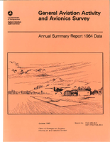 General Aviation Activity and Avionics Survey Annual Summary Report  1984 data