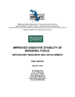 Improved oxidative stability of biodiesel fuels  antioxidant research and development