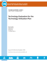 Technology Evaluation for the Technology Utilization Plan