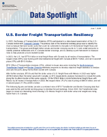 US Border Freight Transportation Resiliency