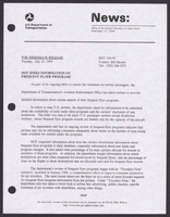Department of Transportation News Releases JulyDecember 1997