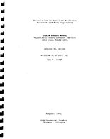 Train Energy Model Validation Using Revenue Service Unit Coal Train Data Appendix A Train Resistance