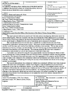 Examining Information Needs for Efficient Motor Carrier Transportation by Investigating Travel Time Characteristics and Logistics