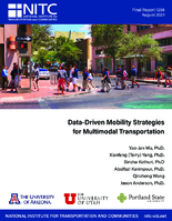 DataDriven Mobility Strategies for Multimodal Transportation