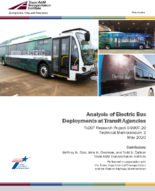 Analysis of Electric Bus Deployments at Transit Agencies