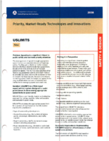 Priority MarketReady Technologies and Innovations USLIMITS